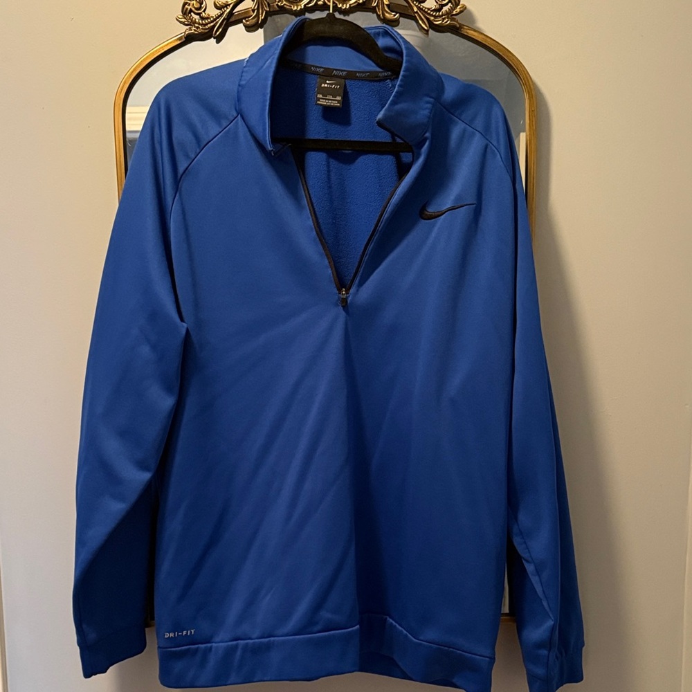 Nike Men's Performance sweatshirt  in Royal Blue